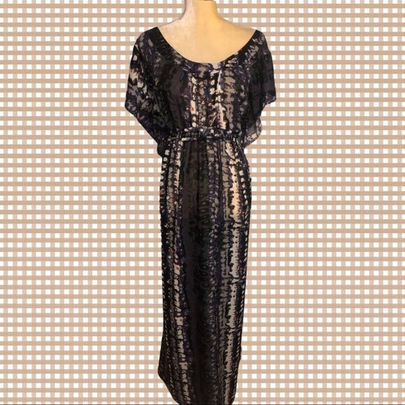 Loop 18 gorgeous sheer maxi dress/ coverup - Picture 3 of 11